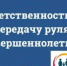 Несовершеннолетний за рулем- что за это грозит? - Домбаровский район